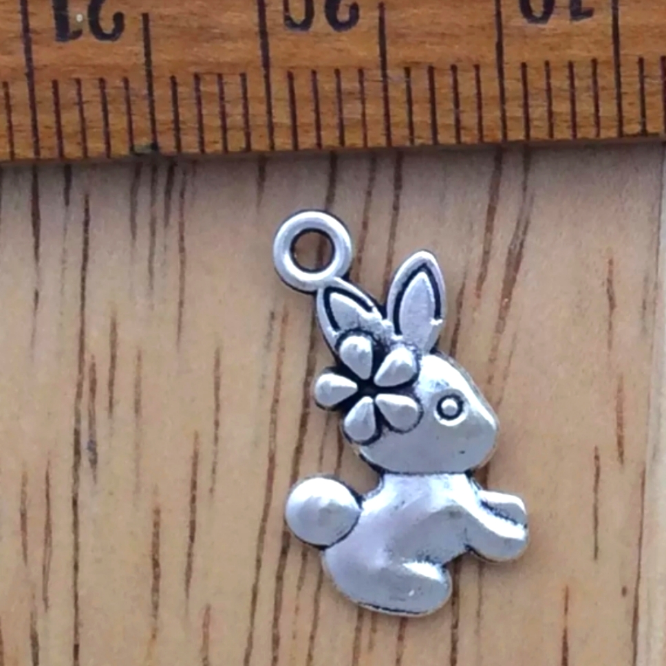 Tiny Bunny Jewelry Charm 8$
